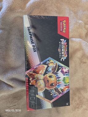 Pokemon Prismatic Evolutions Surprise Box - Black, Red, Multicolor